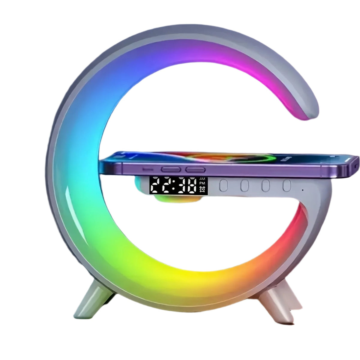 Boxă wireless cu încărcare rapidă și lumină RGB