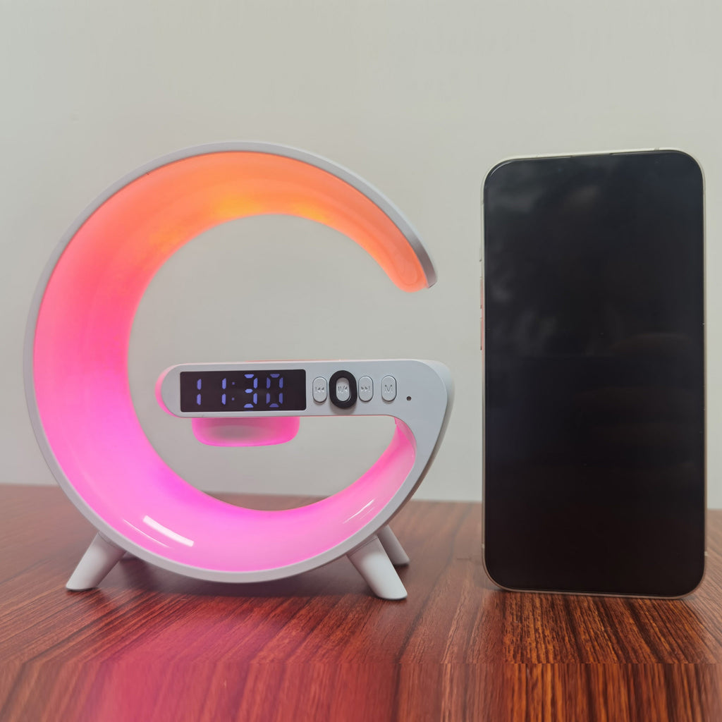Boxă wireless cu încărcare rapidă și lumină RGB