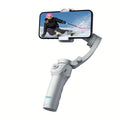 Stabilizator selfie pe 3 axe cu LED și urmărirea feței