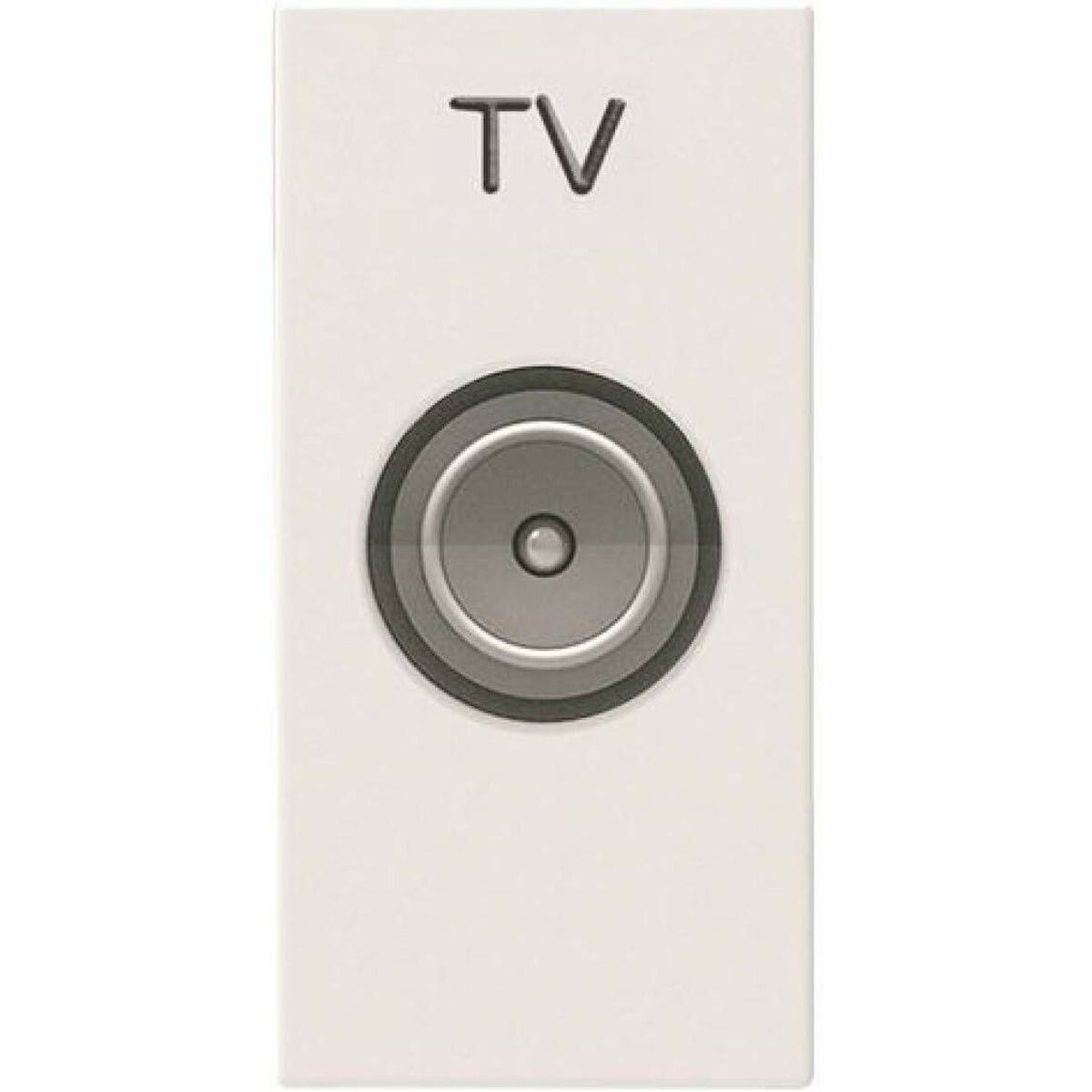 Modul priză TV de perete, aluminiu