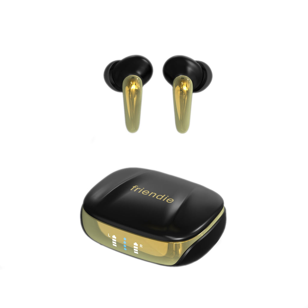 Căști wireless Friendie AIR Focus ANC Matte Black Gold
