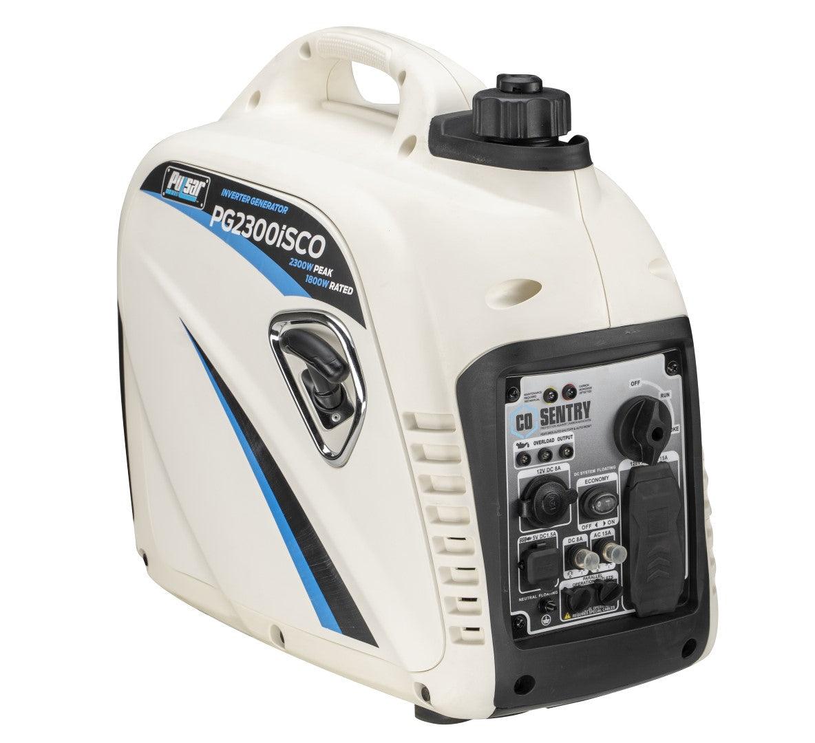 Generator inverter portabil Pulsar 2300W cu oprire la CO, port USB și funcționare în paralel