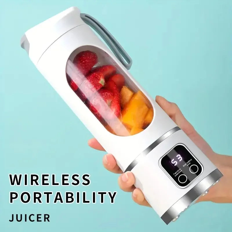 Blender portabil cu storcător USB – pentru smoothie-uri și milkshake-uri