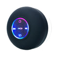 Boxă Bluetooth portabilă IPX4 cu ventuză și LED