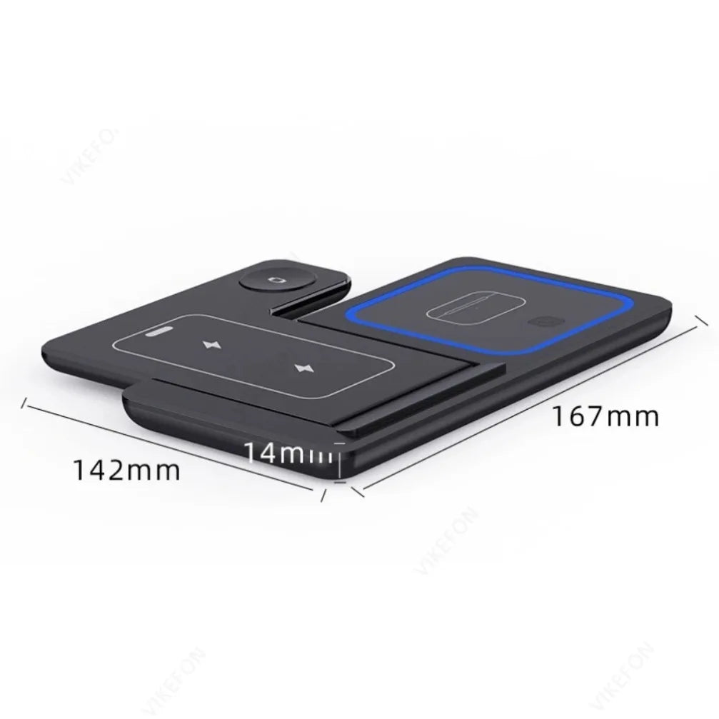 Stație de încărcare wireless 3 în 1 – iPhone, Apple Watch și AirPods