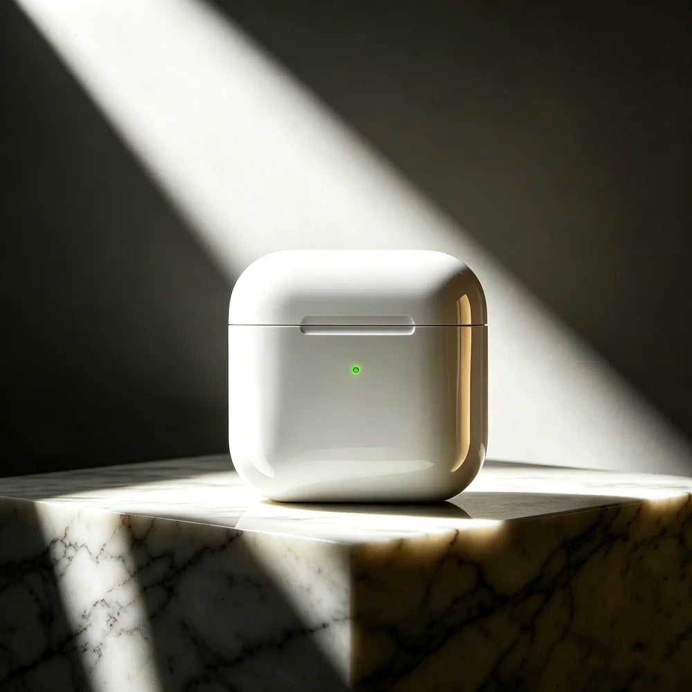 Căști Bluetooth TWS wireless cu microfon, control tactil și carcasă de încărcare