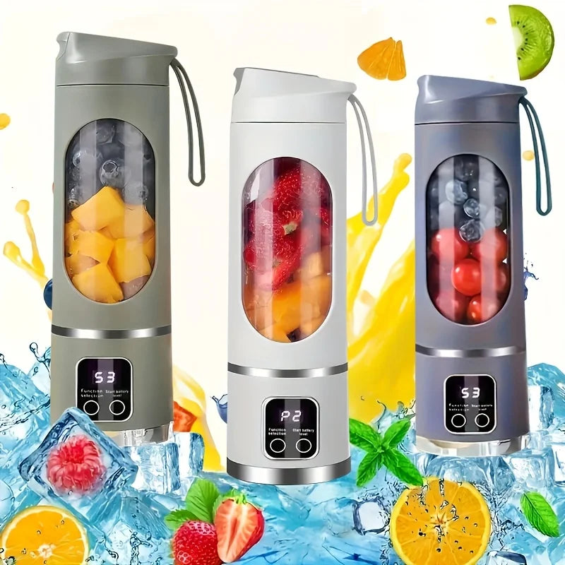 Blender portabil cu storcător USB – pentru smoothie-uri și milkshake-uri