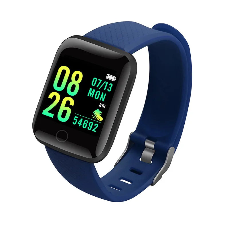 Smartwatch pentru bărbați și femei – monitorizare fitness, notificări și alarmă, compatibil Android și iOS