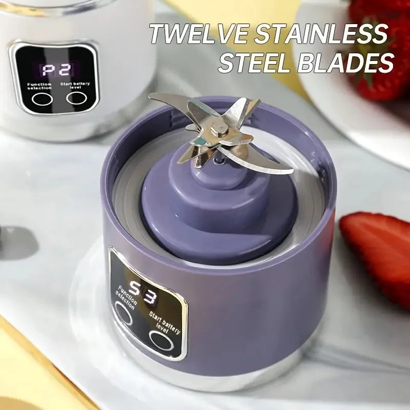 Blender portabil cu storcător USB – pentru smoothie-uri și milkshake-uri