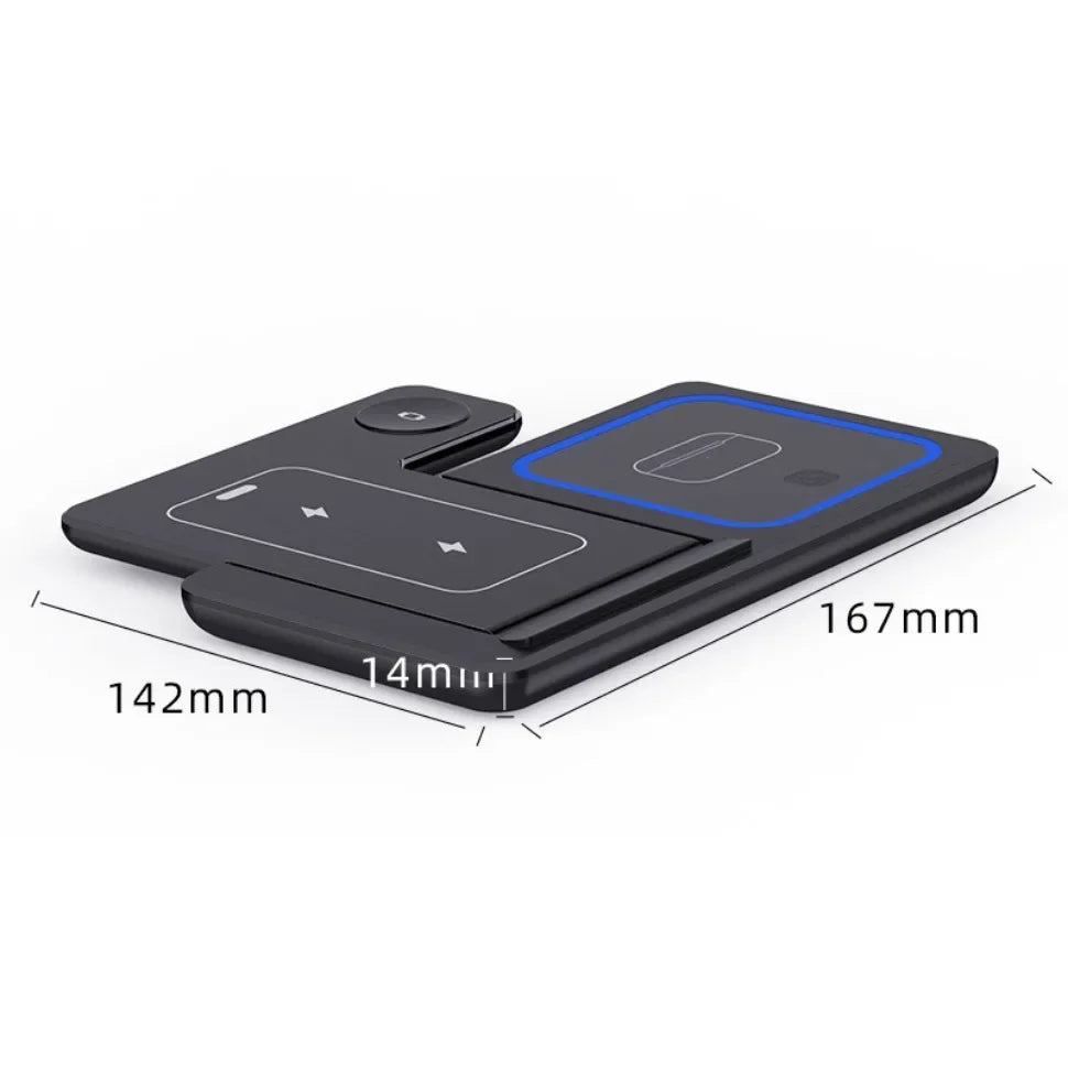 Stație de încărcare wireless 3 în 1 – iPhone, Apple Watch și AirPods