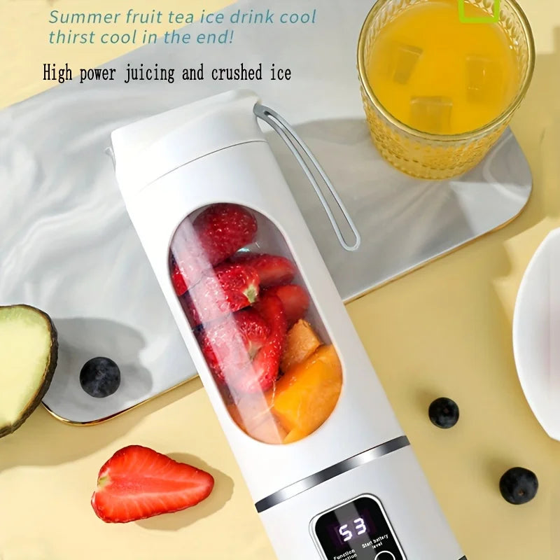 Blender portabil cu storcător USB – pentru smoothie-uri și milkshake-uri