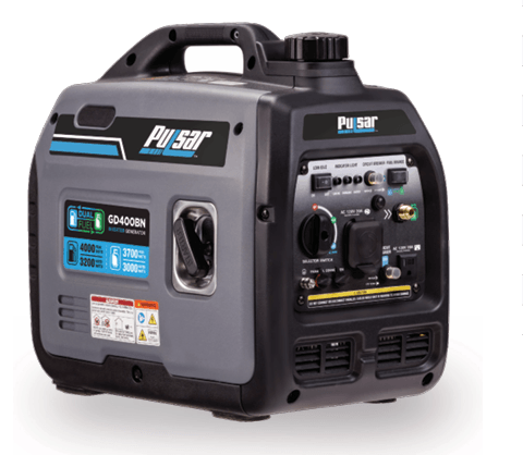 Generator inverter dual-fuel de 4000W cu alertă CO, compatibil RV și funcționare în paralel