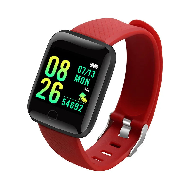 Smartwatch pentru bărbați și femei – monitorizare fitness, notificări și alarmă, compatibil Android și iOS