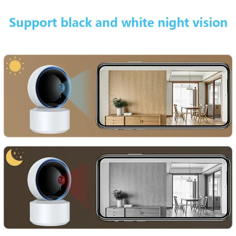 Cameră WiFi pentru monitorizarea bebelușului, cu vedere nocturnă (1080P)
