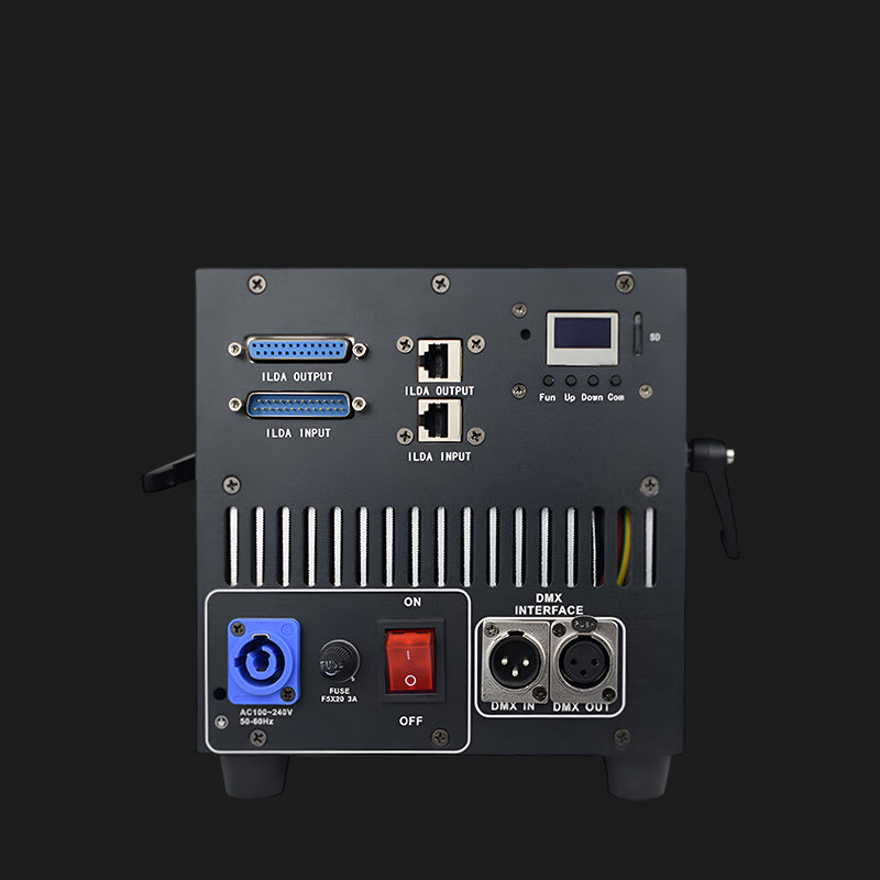 Proiector laser RGB Z6 ILDA DMX 3W/5W 25K pentru DJ și scenă