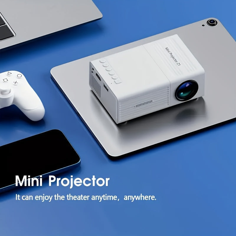 Mini proiector 1080P HD cu afișaj LED