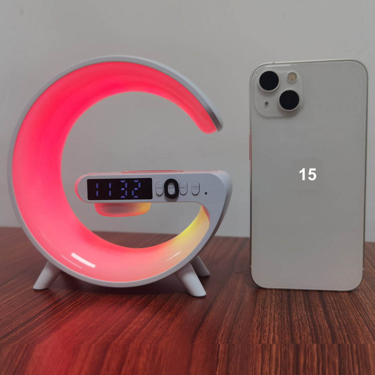 Boxă wireless cu încărcare rapidă și lumină RGB