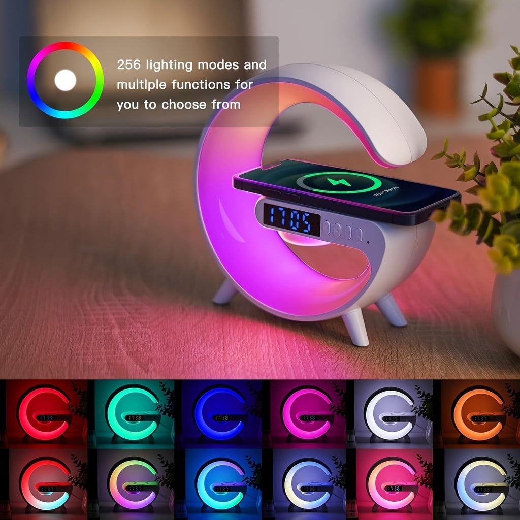 Boxă wireless cu încărcare rapidă și lumină RGB