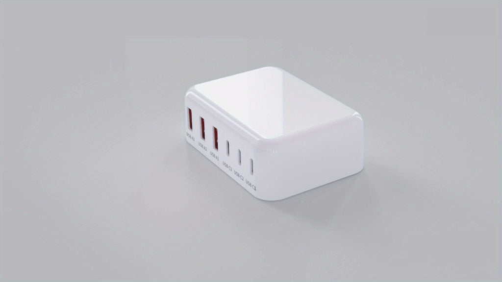 Încărcător rapid USB-C cu 6 porturi
