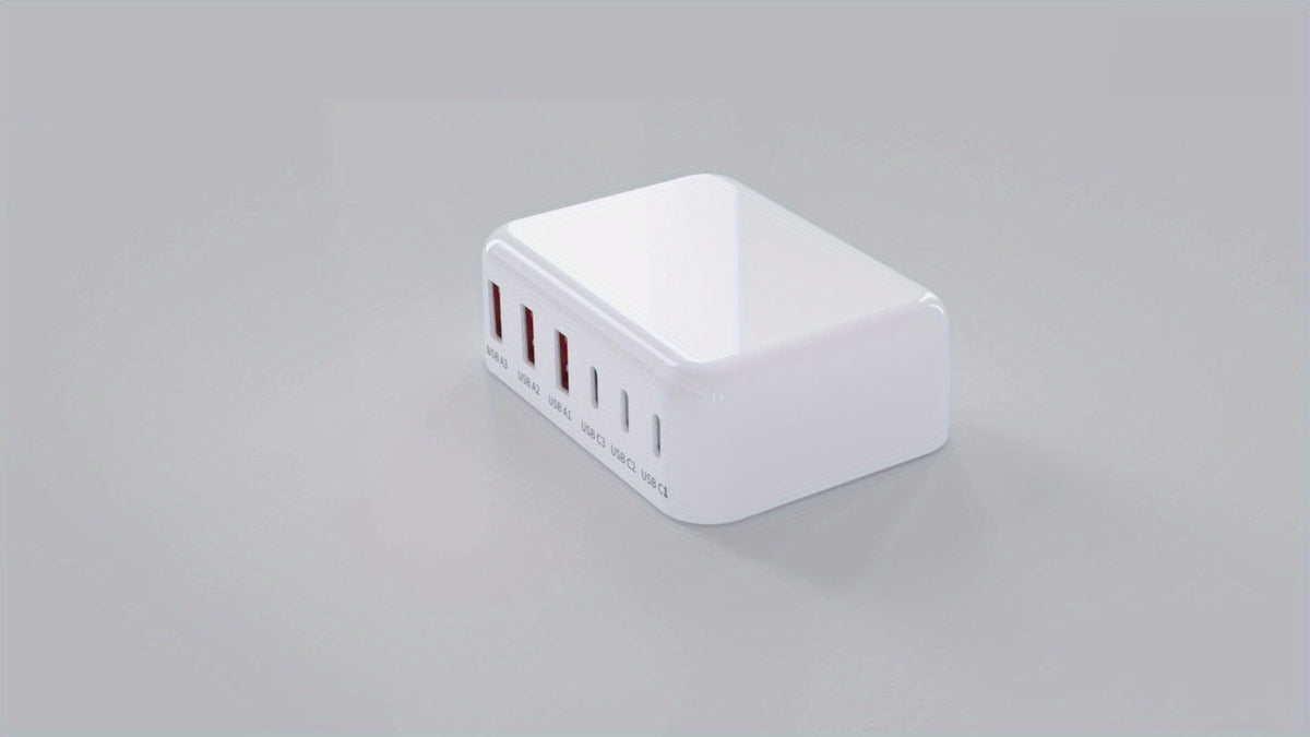 Încărcător rapid USB-C cu 6 porturi