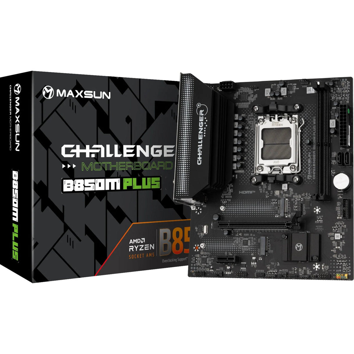 Placă de bază MAXSUN MS-Challenger B850M Plus WiFi, AM5