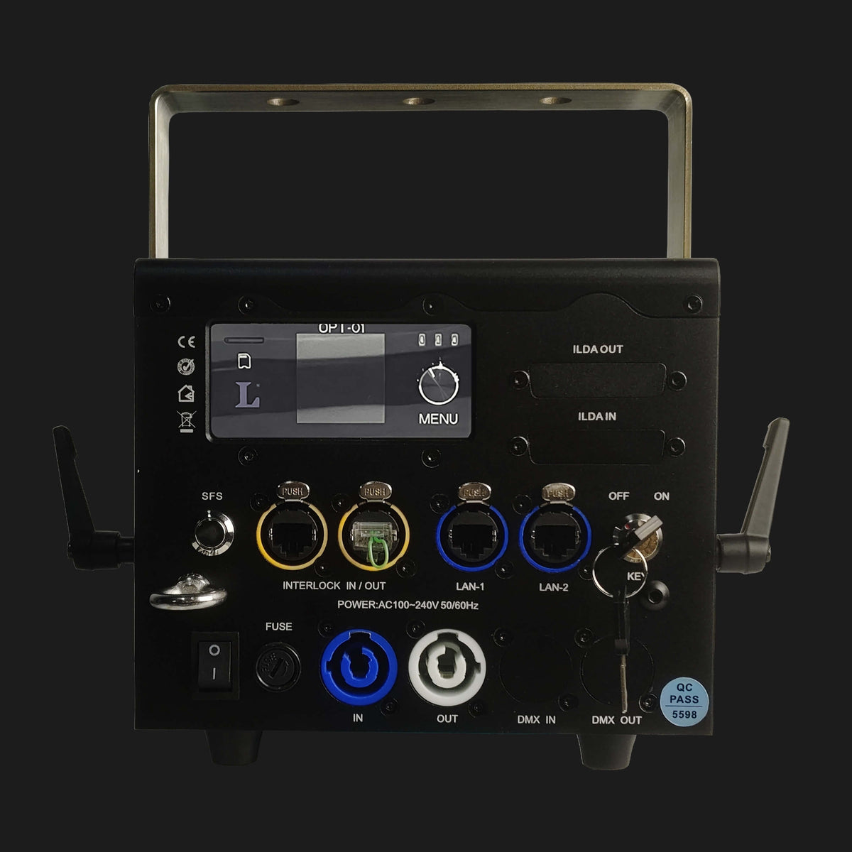 Proiector laser RGB J10 8W pentru DJ, cluburi și evenimente