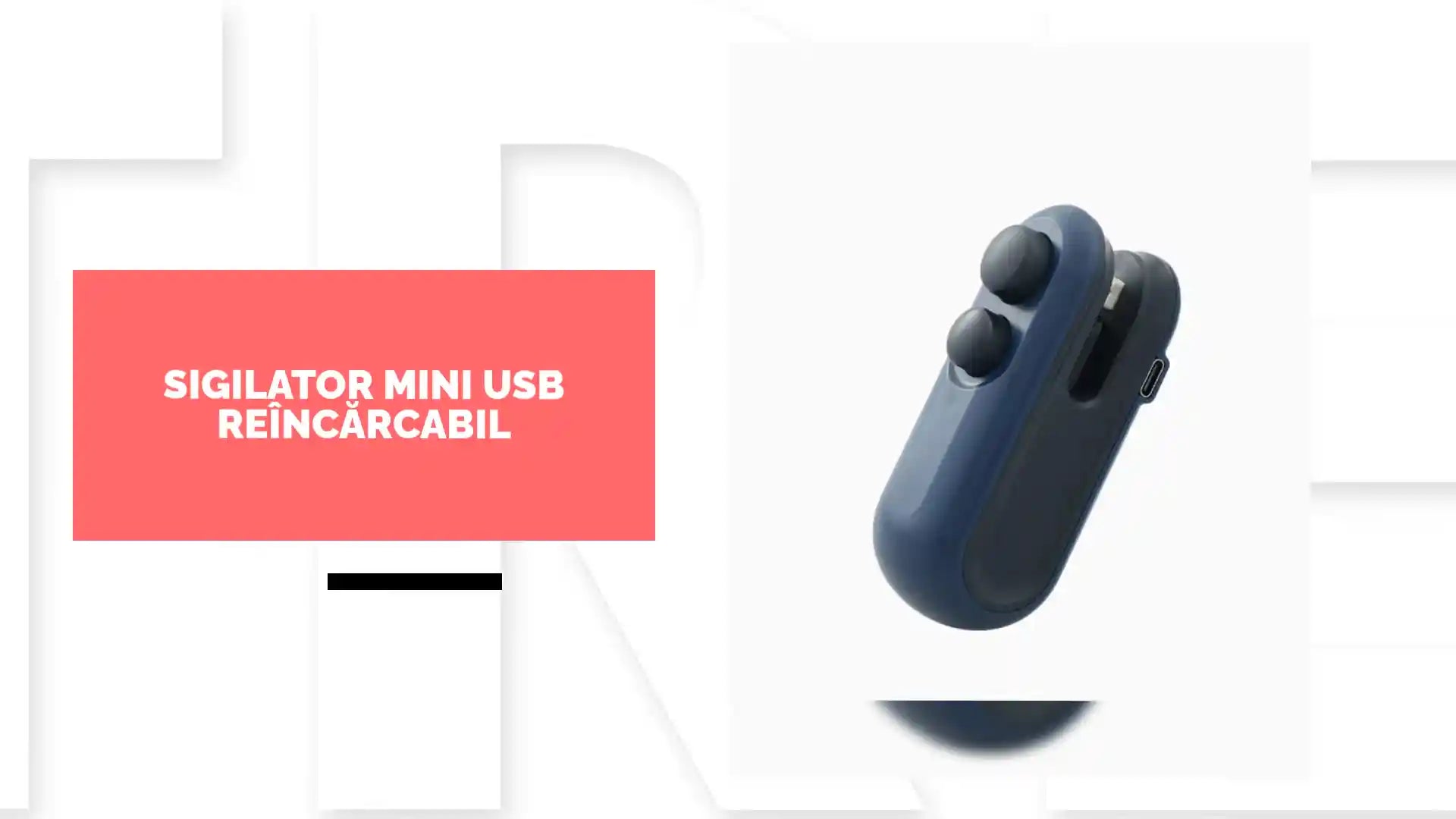 Sigilator Mini USB Re&icirc;ncărcabil by@Outfy