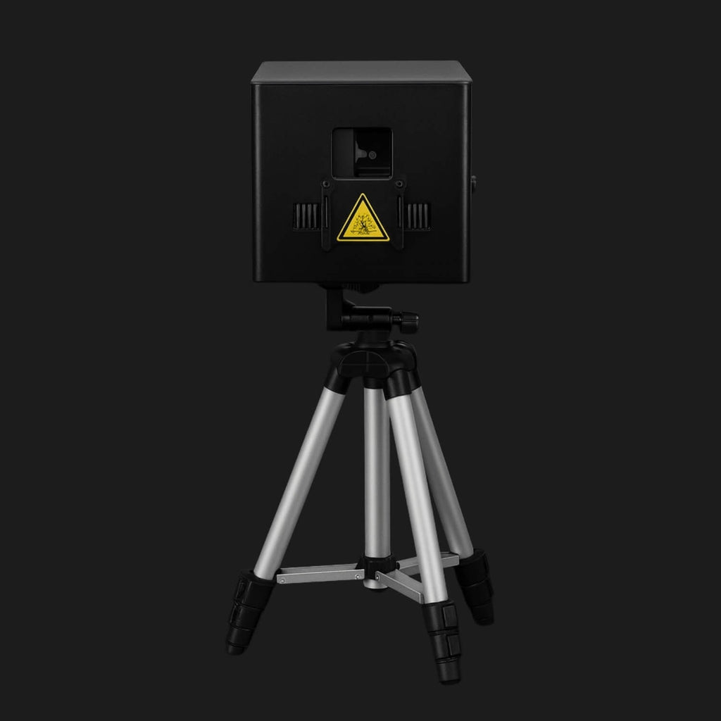 Proiector laser RGB A8 cu control prin aplicație și DMX, 2W/3W/5W, pentru DJ
